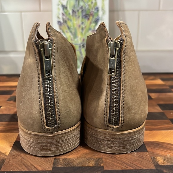 Band of Gypsies BOG Collectives Venice Wrap leather sandals w/ zipper back 👡 - Picture 6 of 7